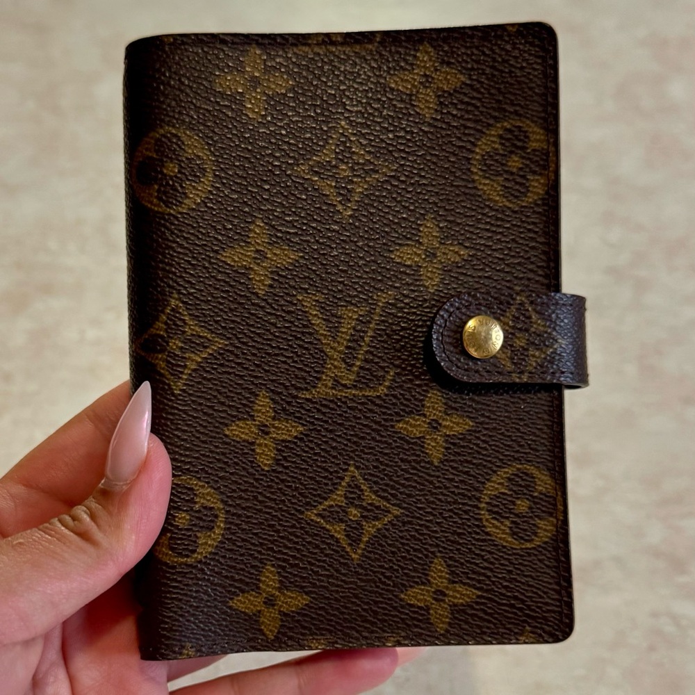 Authentic Louis Vuitton PM Monogram Agenda